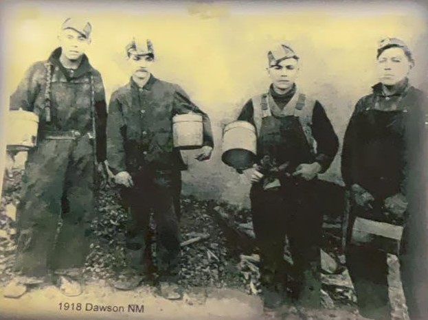 Gary Torres brought this old family photograph to my Dawson presentation earlier this month at New Mexico Highlands University in Las Vegas, N.M.